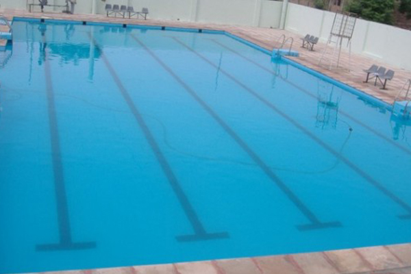 competition swimming pool